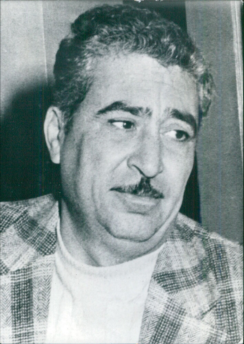 TAWFIK ZAYYAD, Communist Mayor of Nazareth - Vintage Photograph