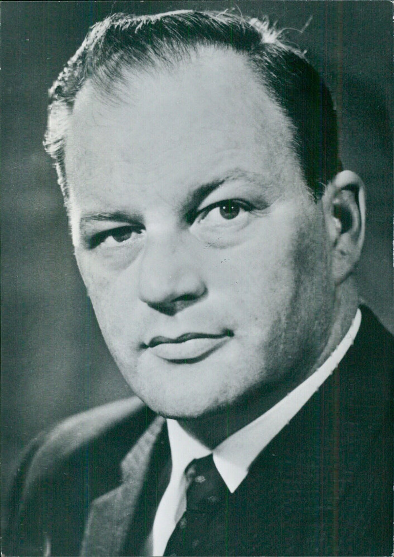 Norwegian Politicians: ALF FOSTERVOLL Minister of Defence - Vintage Photograph