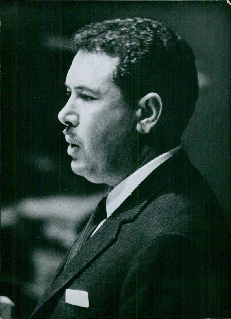 MOHIEDDINE FEKINI, Prime Minister and Minister of Foreign Affairs of Libya - Vintage Photograph