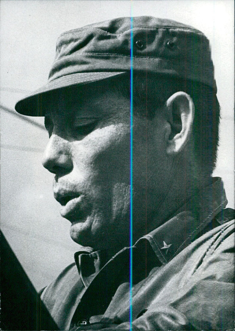 Cuban Politicians: Major Luis Alfonso Zayas, Member of the Central Committee of the Cuban Communist Party. - Vintage Photograph