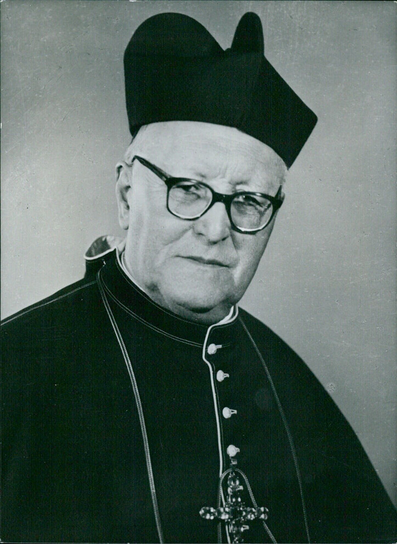 Cardinal Michael David Browne, O.P. - Vintage Photograph