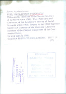 Soviet Academician Petr Nikolaevich Fedoseyev - Vintage Photograph