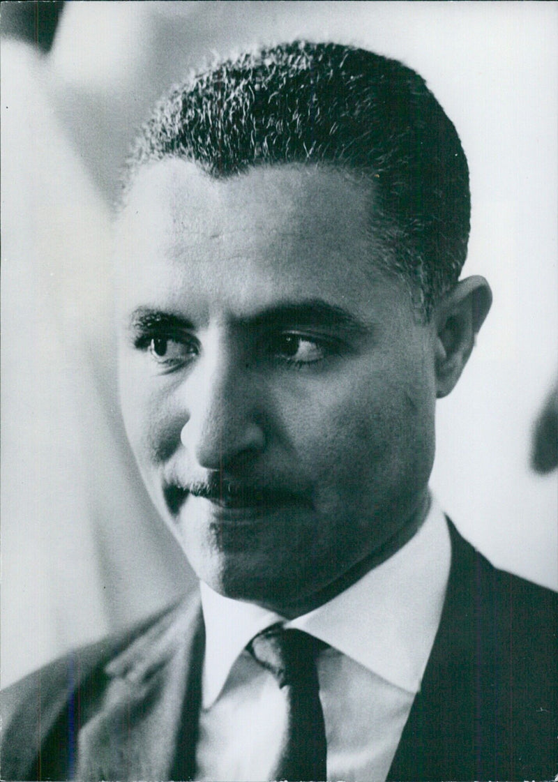 MEDHI MRANI ZENTAR Director of Political Affairs in Morocco - Vintage Photograph