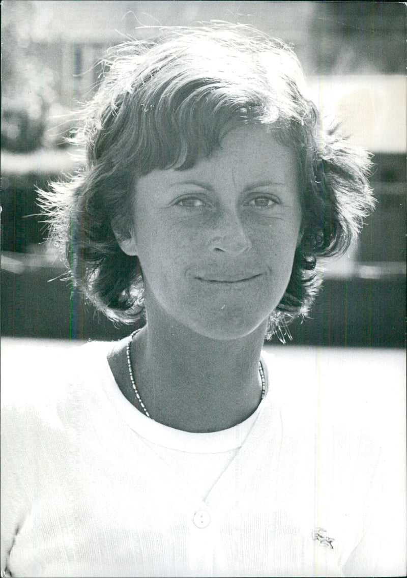 R Peruvian Tennis Players: FIORELLA BONICELLI - Vintage Photograph