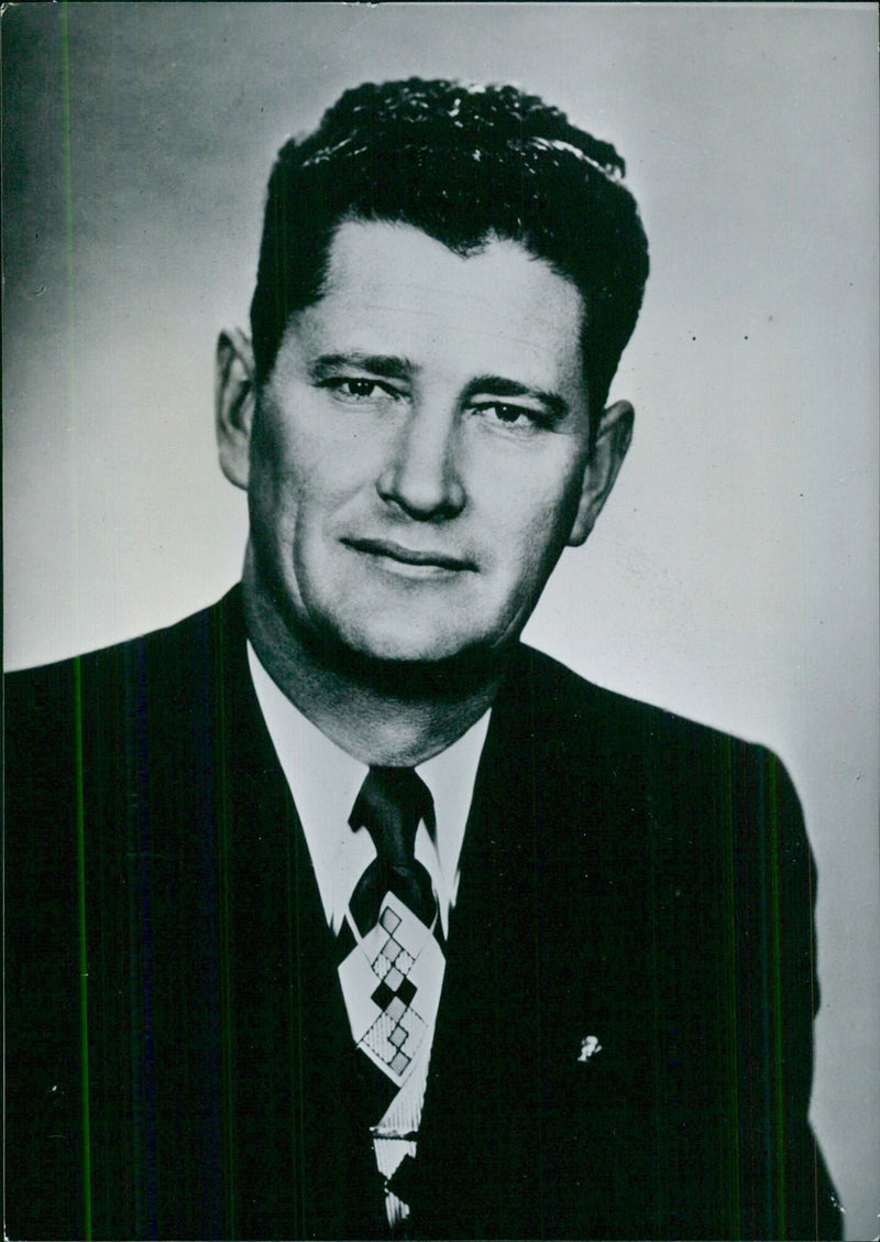 Governor Joe J. Foss - Vintage Photograph