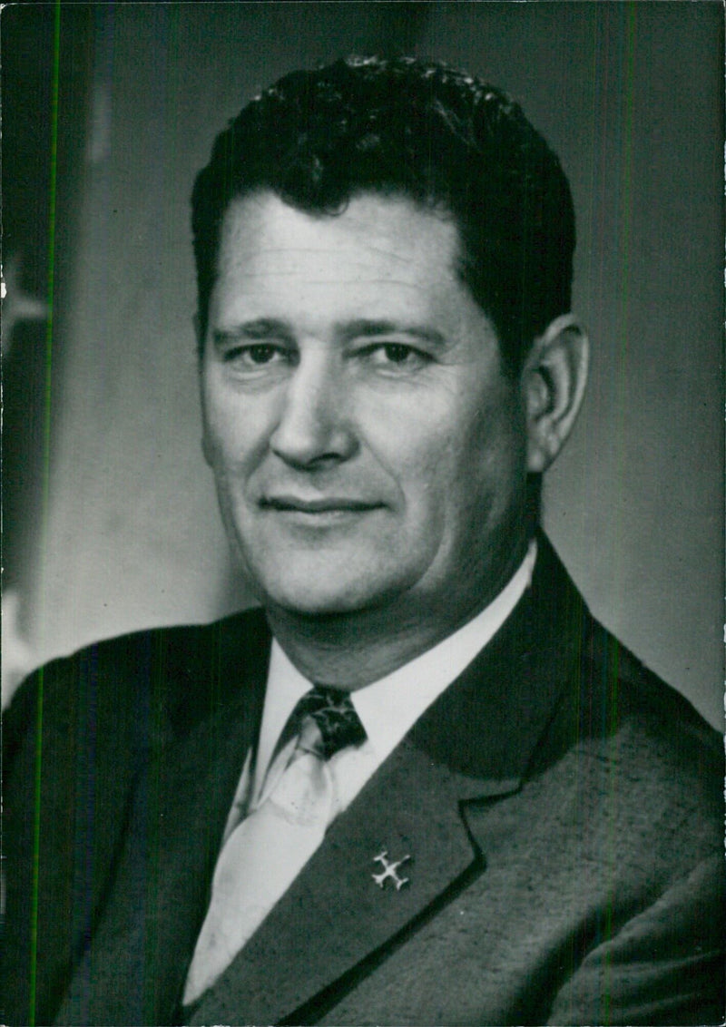 Governor Joe J. Foss - Vintage Photograph