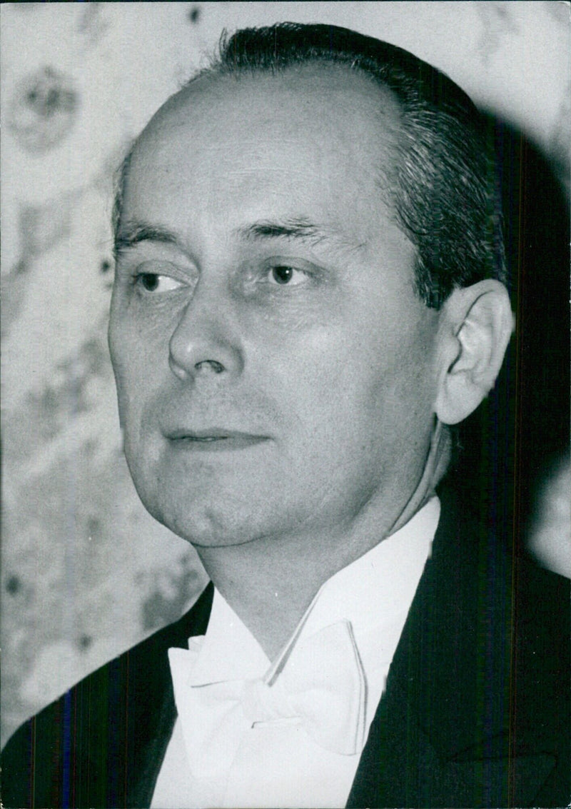 Czech Ambassador in London, Miroslav Zemla - Vintage Photograph