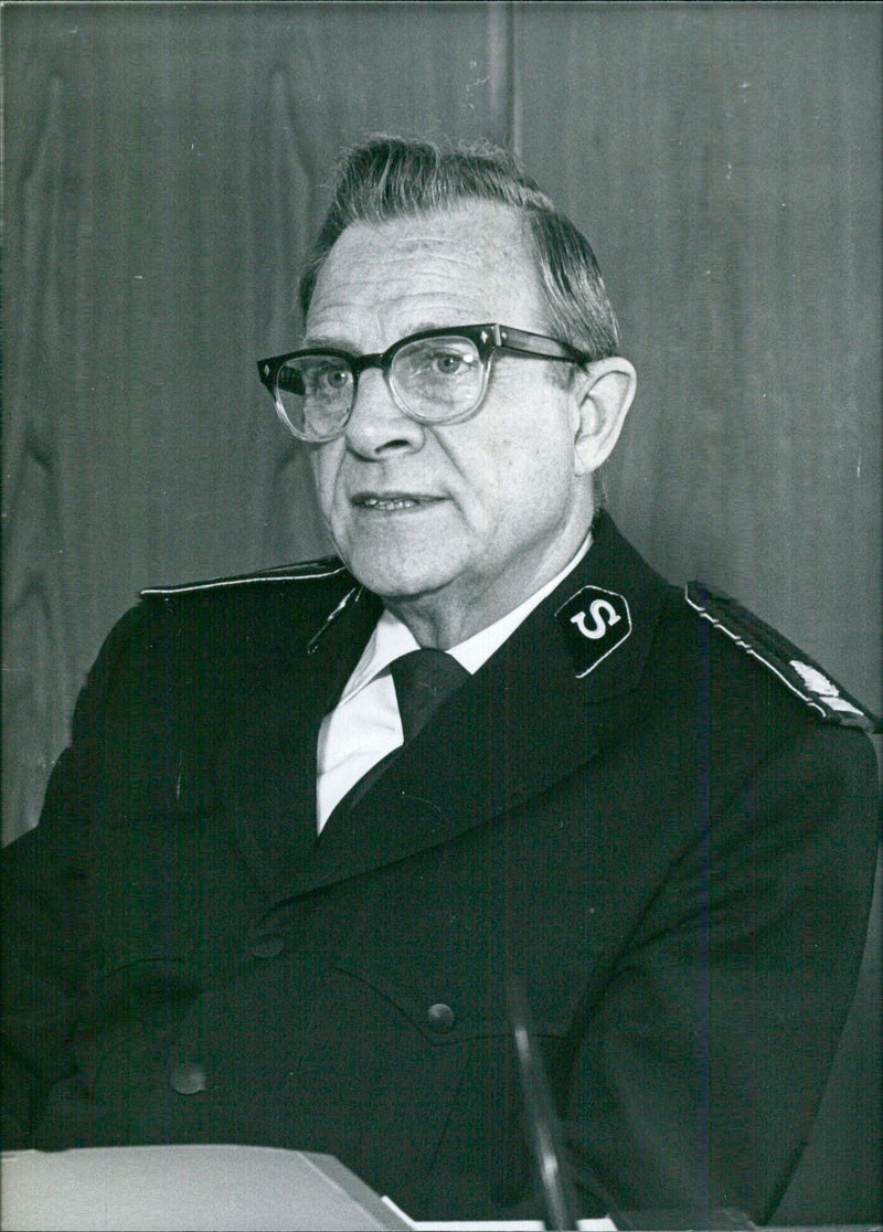 Gen. Arnold Brown, International Leader and General of the Salvation Army - Vintage Photograph