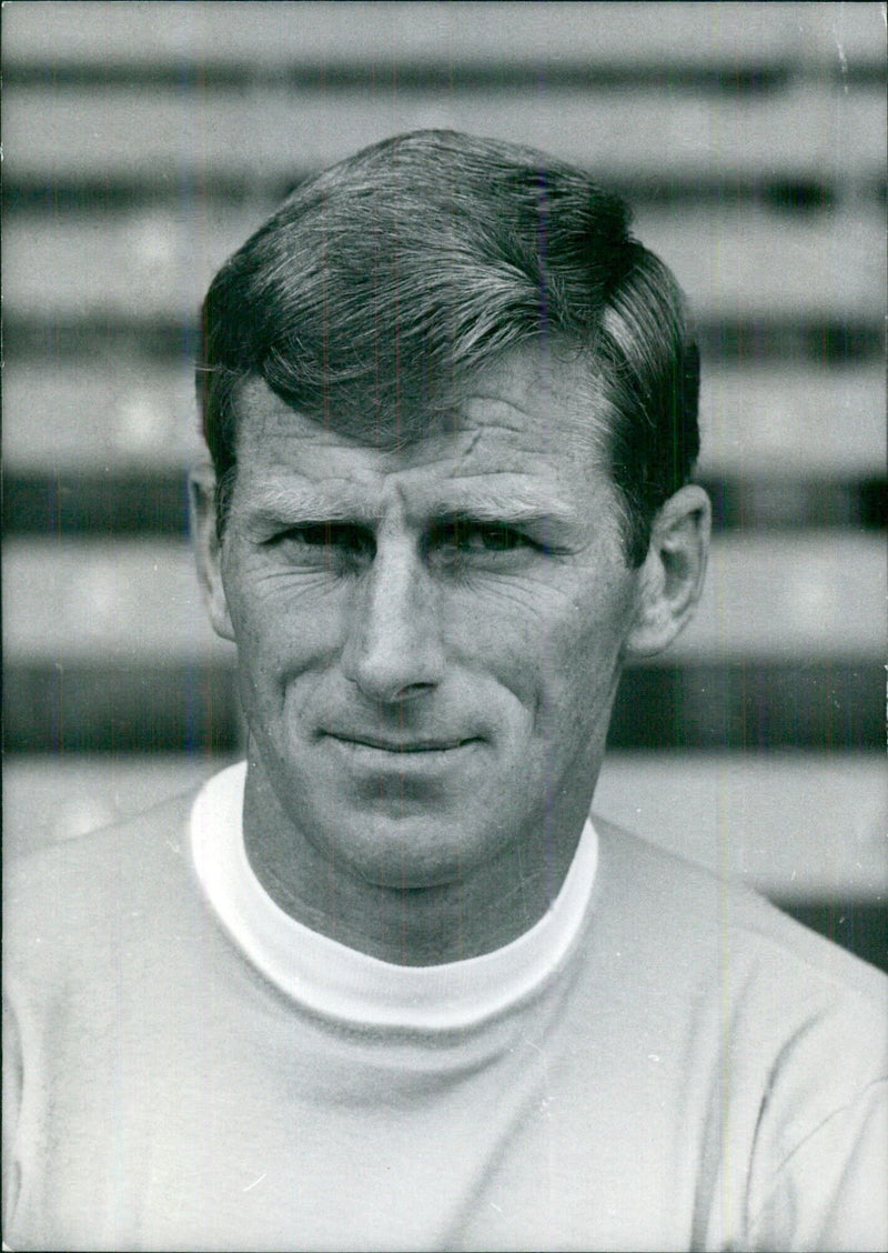 TONY BOOK, Captain of Manchester City team - Vintage Photograph