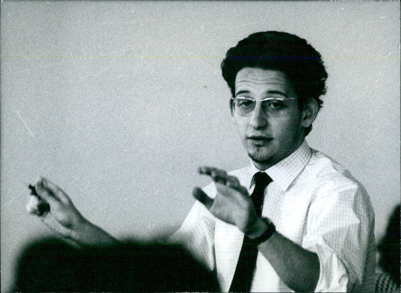 Boris Brott, Young Canadian Conductor - Vintage Photograph