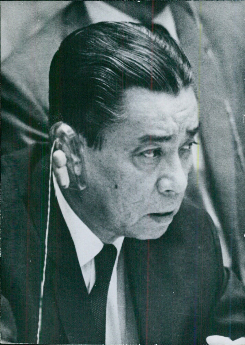 JACINTO CASTEL BORJA President of the U.N. Security Council - Vintage Photograph