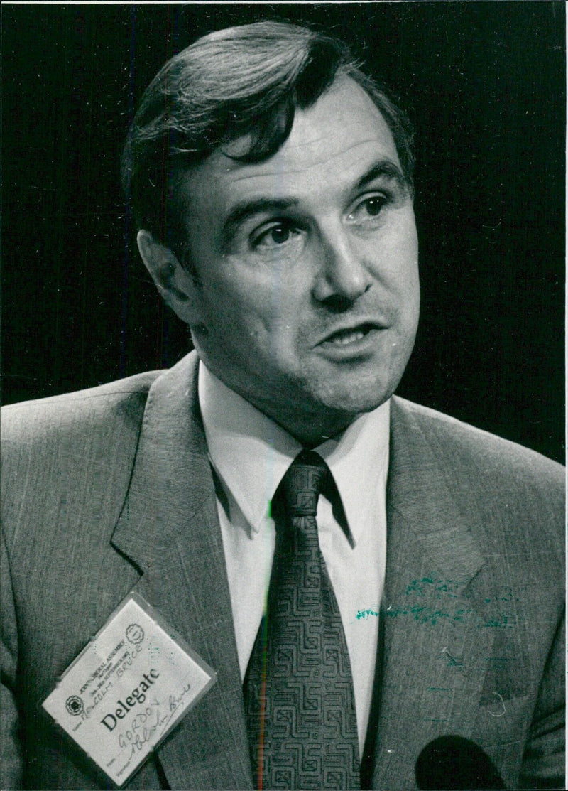 British Politician Malcolm Bruce, M.P. for Gordon - Vintage Photograph