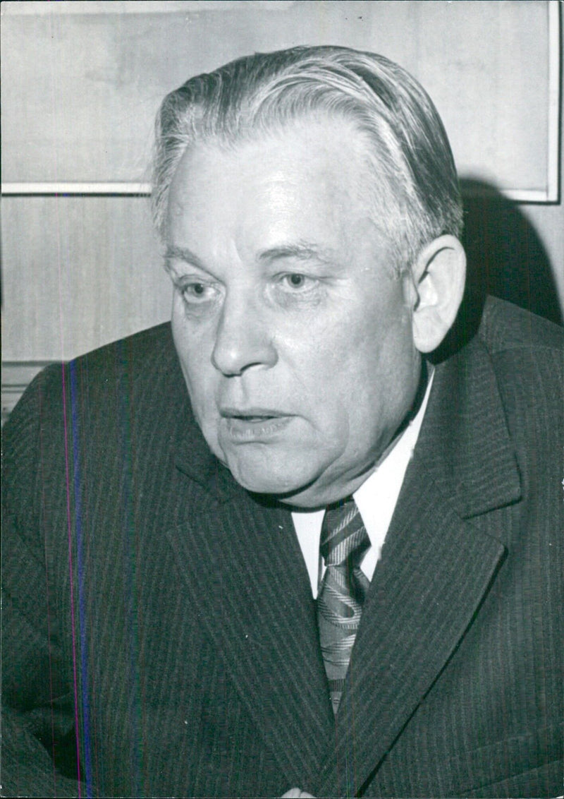 Vasily F. Zaretsky, Deputy Minister of the Soviet Timber and Woodworking Industries - Vintage Photograph