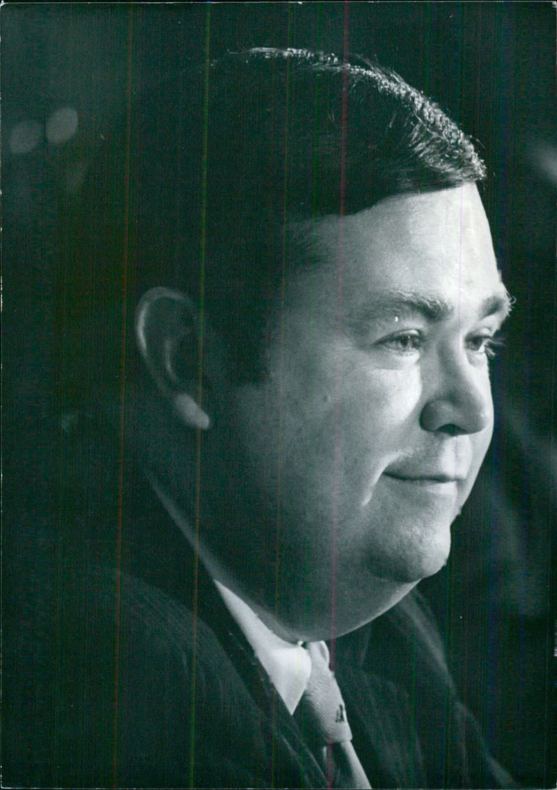 DAVID L. BOREN Governor of Oklahoma - Vintage Photograph