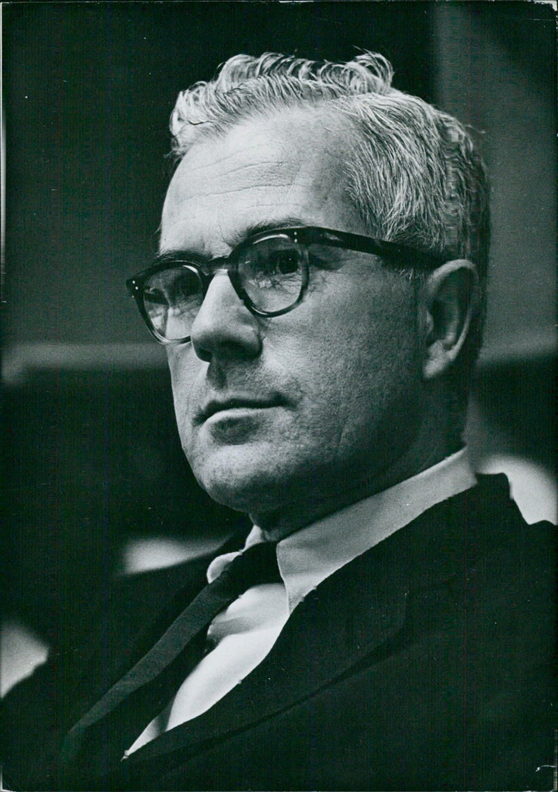 ROBERT MCAFEE BROWN, Professor of Religion at Stanford University - Vintage Photograph