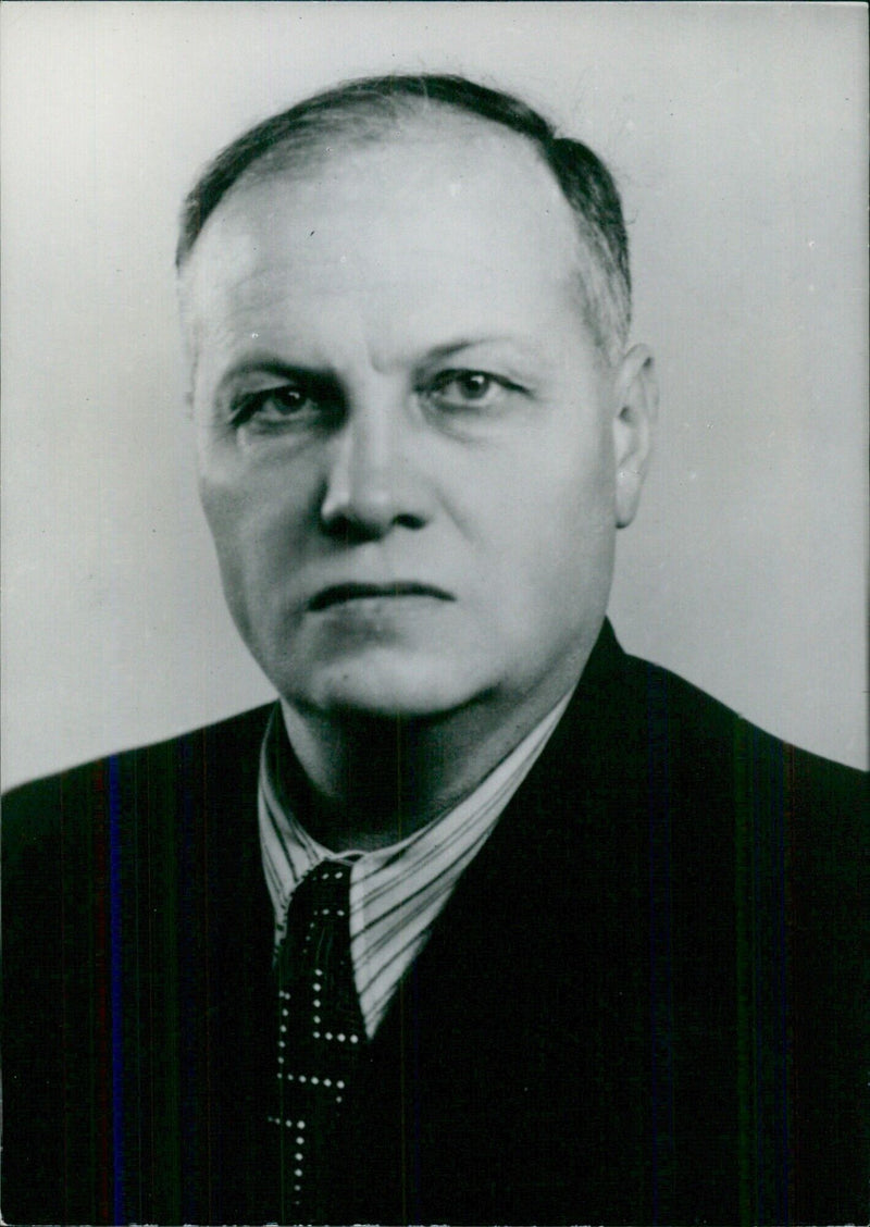 Soviet Politicians: L.K. ZAMCHEVSKY Member, Collegium of the U.S.S.R. Foreign Affairs Ministry. - Vintage Photograph