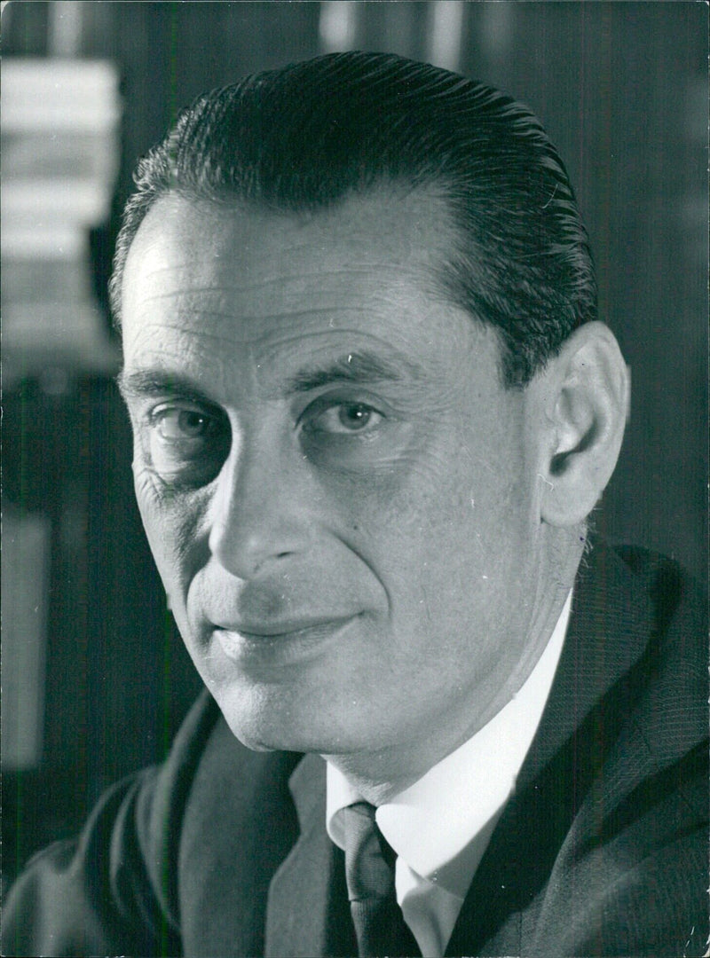 Enrique Fontana, Ministro de Comercio de España - Vintage Photograph