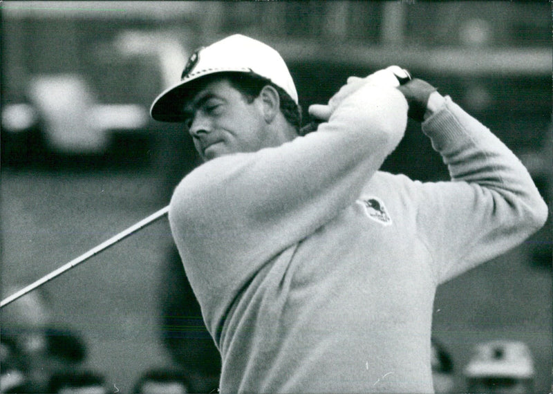 British golfer Peter Butler - Vintage Photograph