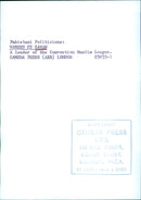 WAHEED UZ ZAMAN, Pakistani Politician - Vintage Photograph