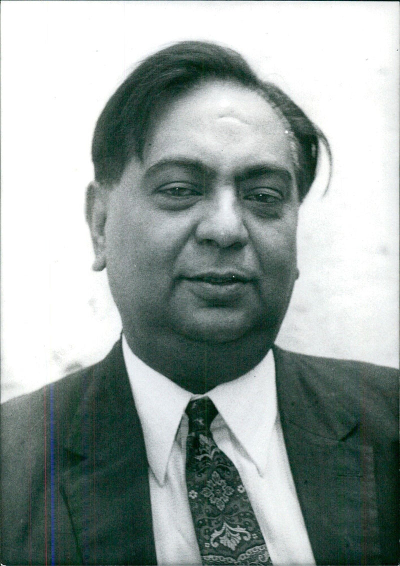 WAHEED UZ ZAMAN, Pakistani Politician - Vintage Photograph