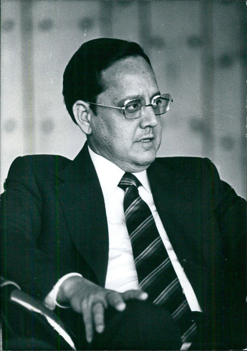 MARCELO FERNANDEZ FONT, Cuba's Minister of Foreign Trade - Vintage Photograph