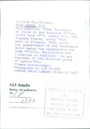 British Politician Hugh Brown, M.P. - Vintage Photograph