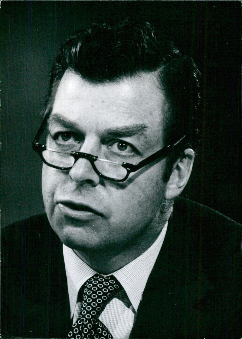 PETER M. FLANIGAN Executive Director of the Council on International Economic Policy - Vintage Photograph