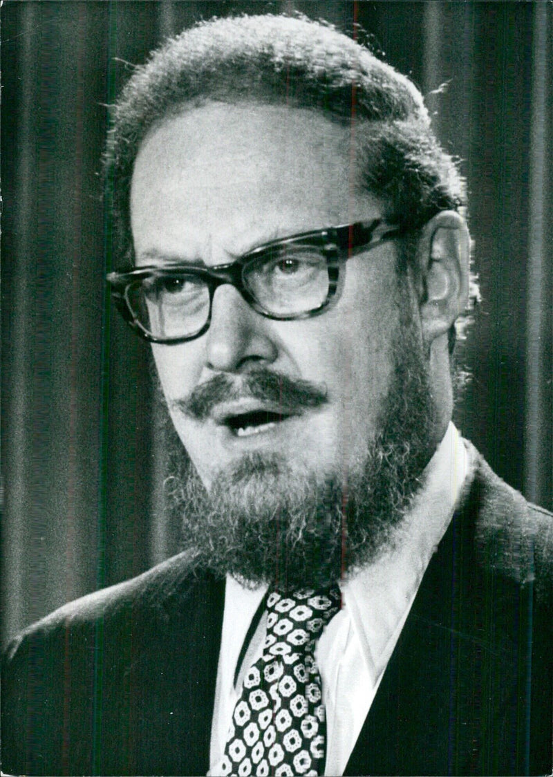 U.S. Officials: ROBERT BORK Acting U.S. Attorney-General - Vintage Photograph