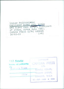 President Giani Zail Singh - Vintage Photograph