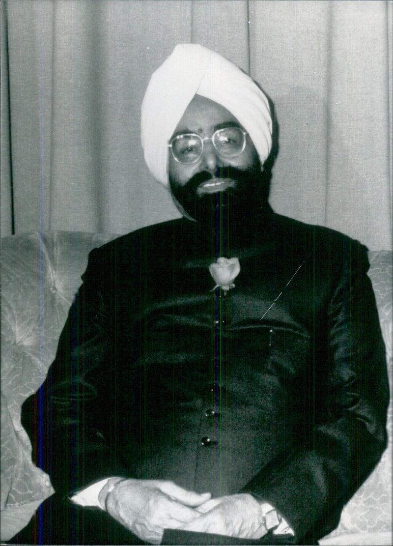 President Giani Zail Singh - Vintage Photograph