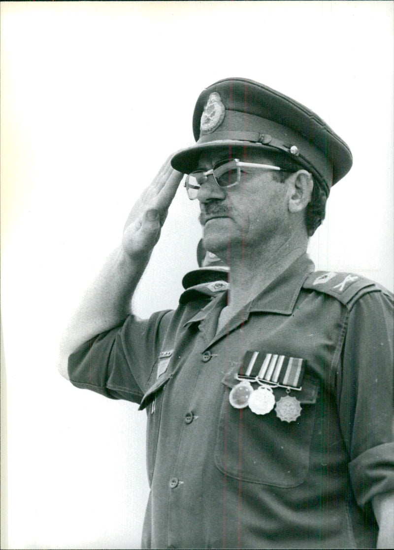 South African Chief of Army Staff, Logistics - Vintage Photograph