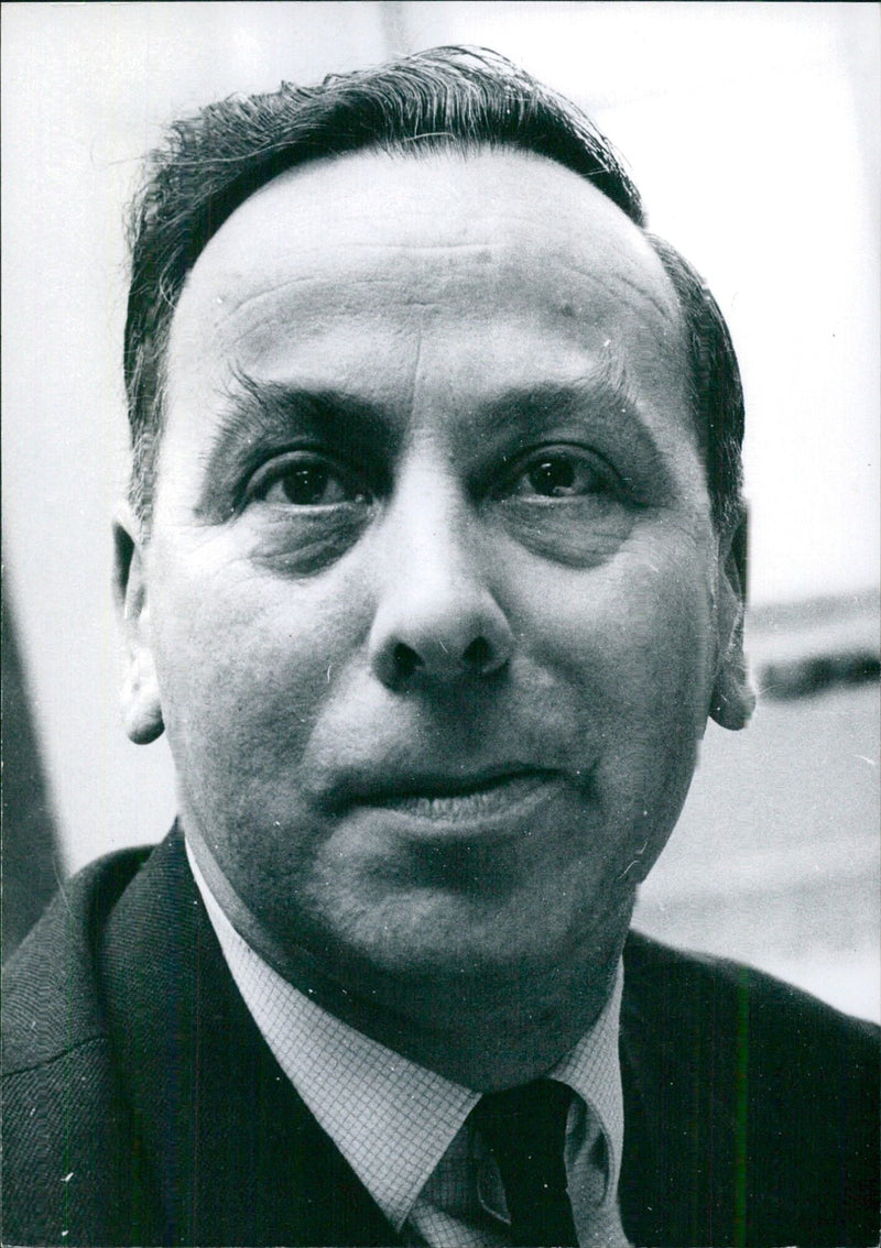 Maurice Foley, MP and Parliamentary Under Secretary of State for the Royal Navy - Vintage Photograph