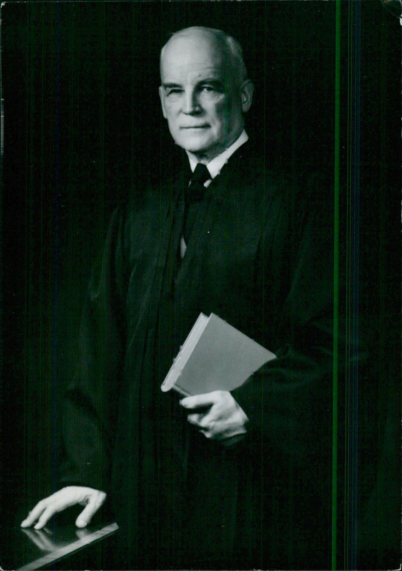 MR. JUSTICE BURTON - Vintage Photograph