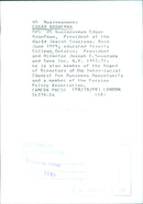 US Businessman Edgar Bronfman - Vintage Photograph