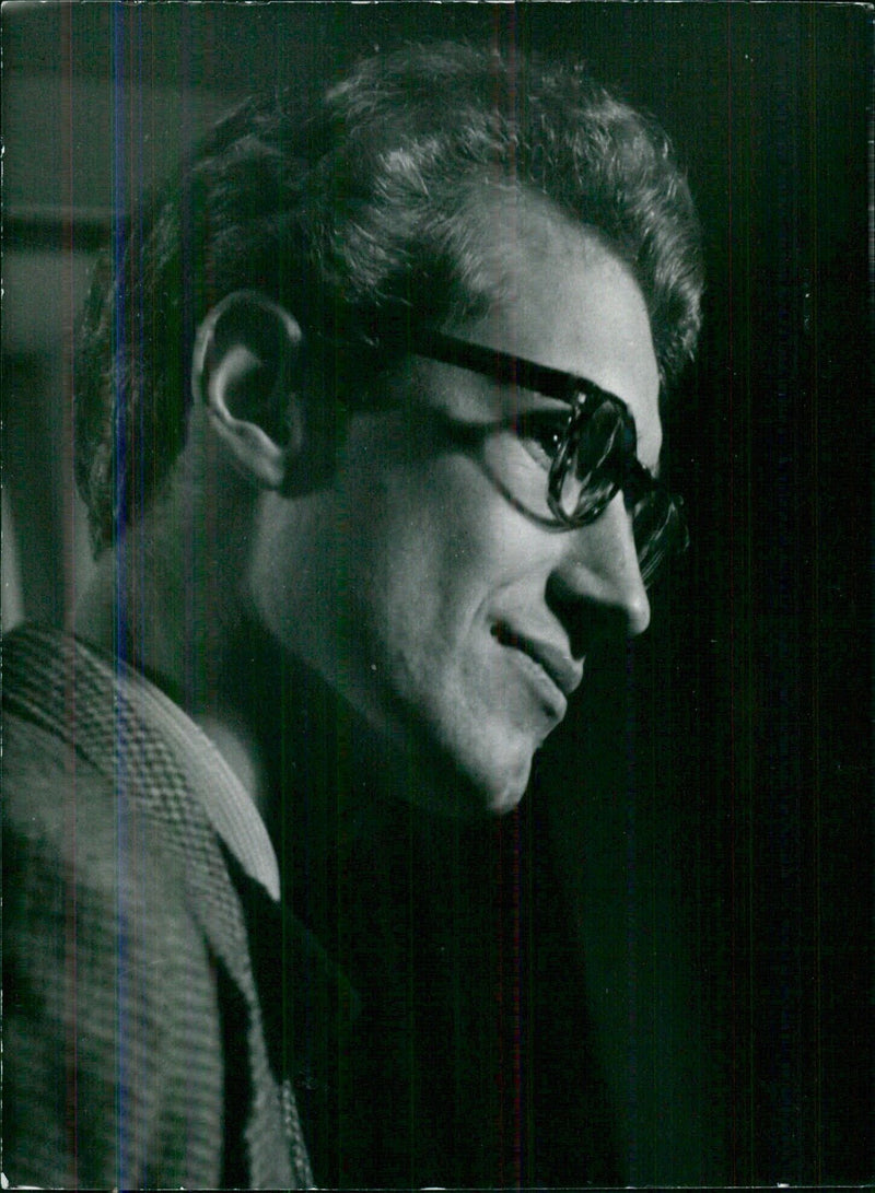 Bamber Gascoigne, British Lyric Author - Vintage Photograph