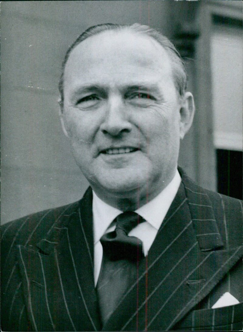 Rear-Admiral C.D. Bonham-Carter, Treasurer to H.R.H. The Prince Philip, Duke of Edinburgh - Vintage Photograph