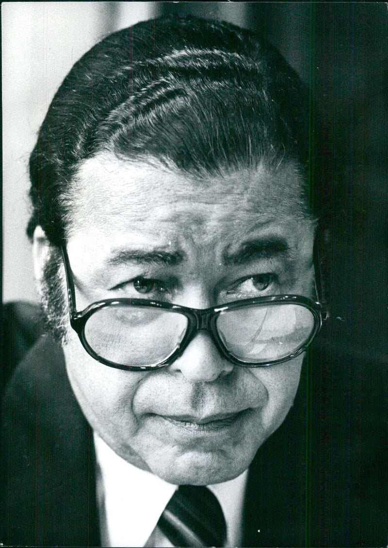 SENATOR EDWARD W. BROOKE - Vintage Photograph