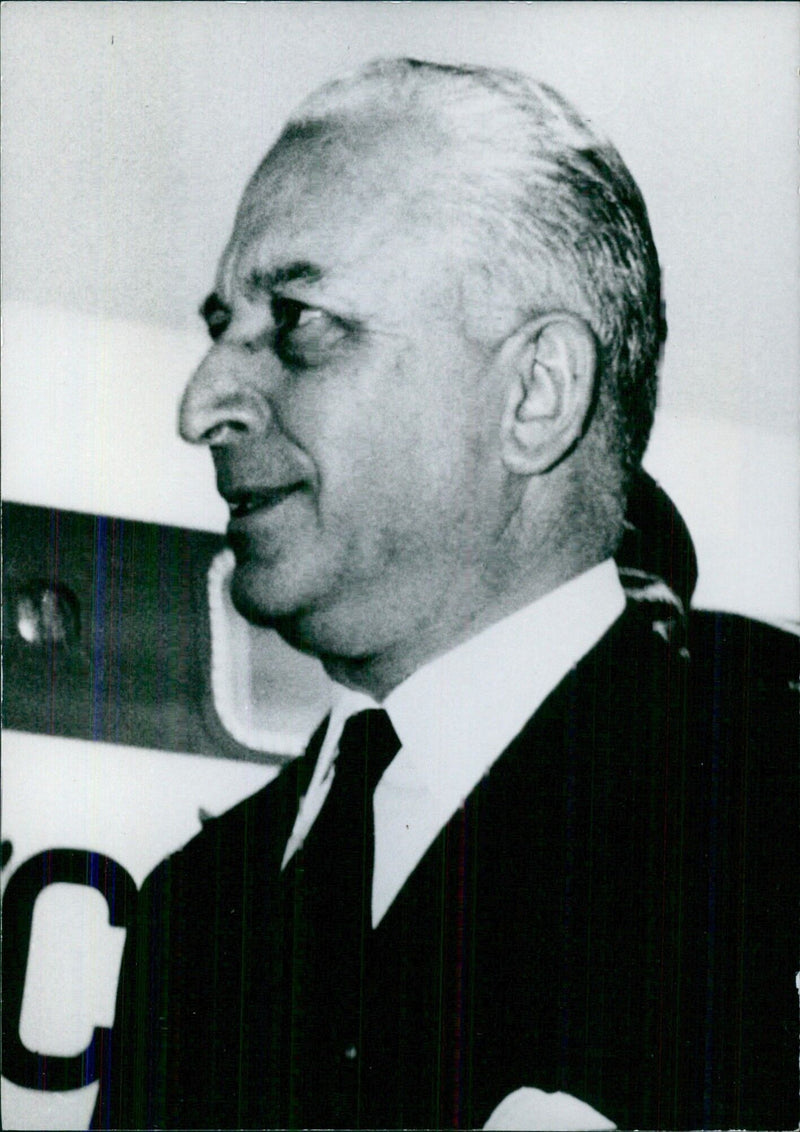 Greek Minister of Defence, Peter Garyfalias - Vintage Photograph