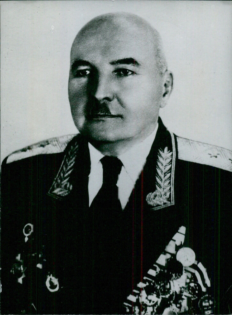 Soviet Service Chiefs: LT. GEN. NIKOLAI A. BORZOV - Vintage Photograph