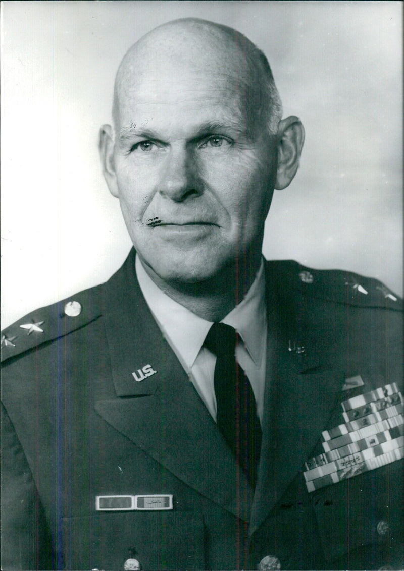 U.S. Service Chiefs: Maj. Gen. MARSHALL B. GARTH - Vintage Photograph