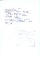 JOSEPH FONTANET, French Minister of Labour, Employment and Population - Vintage Photograph