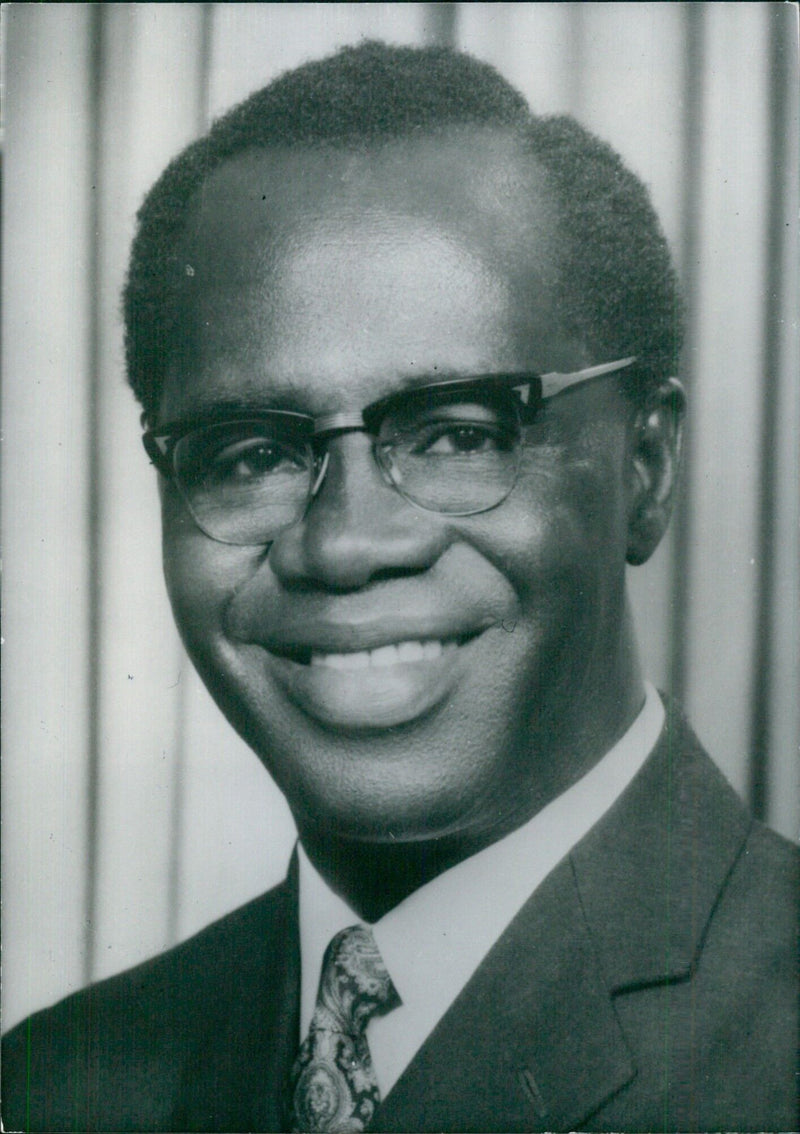 DR. K.A. BUSIA, Prime Minister of Ghana - Vintage Photograph