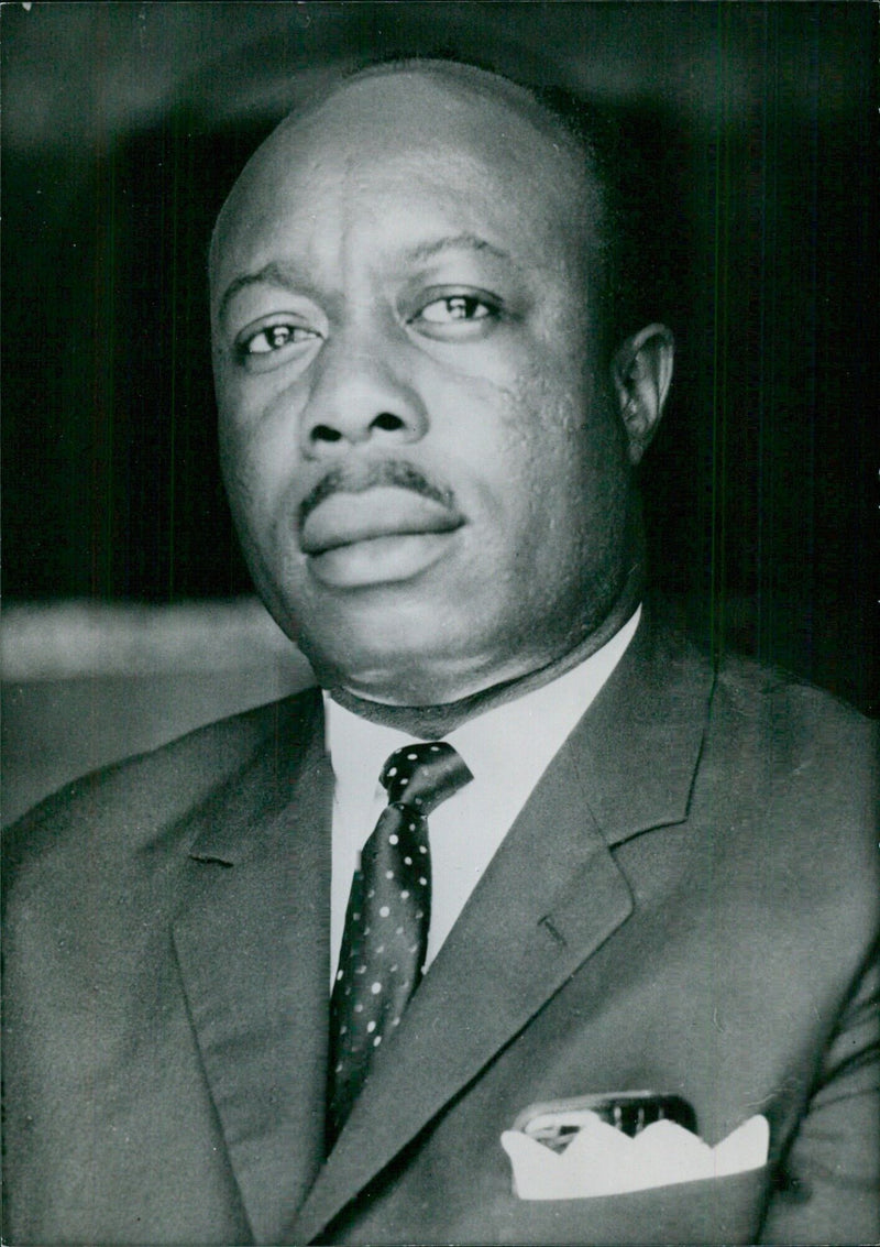 Liberian Minister for Planning and Economic Affairs - Vintage Photograph