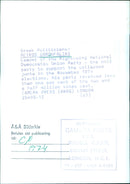 PETROS GARDUFALIAS, Leader of the Right-wing National Democratic Union Party - Vintage Photograph