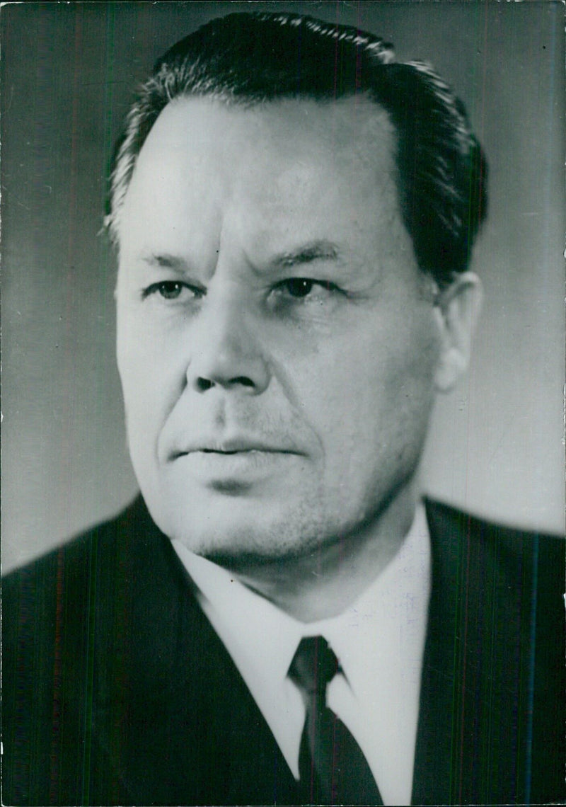 GUZHENKO TIMOFEI BORISOVICH, Minister of Sea Transport of the Soviet Union - Vintage Photograph