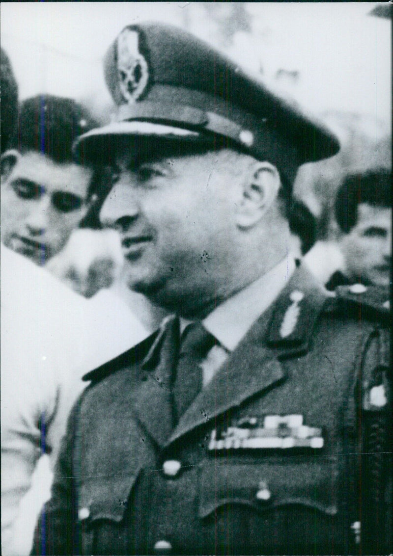 Syrian Politician General Abdul Karim Zahreddin - Vintage Photograph