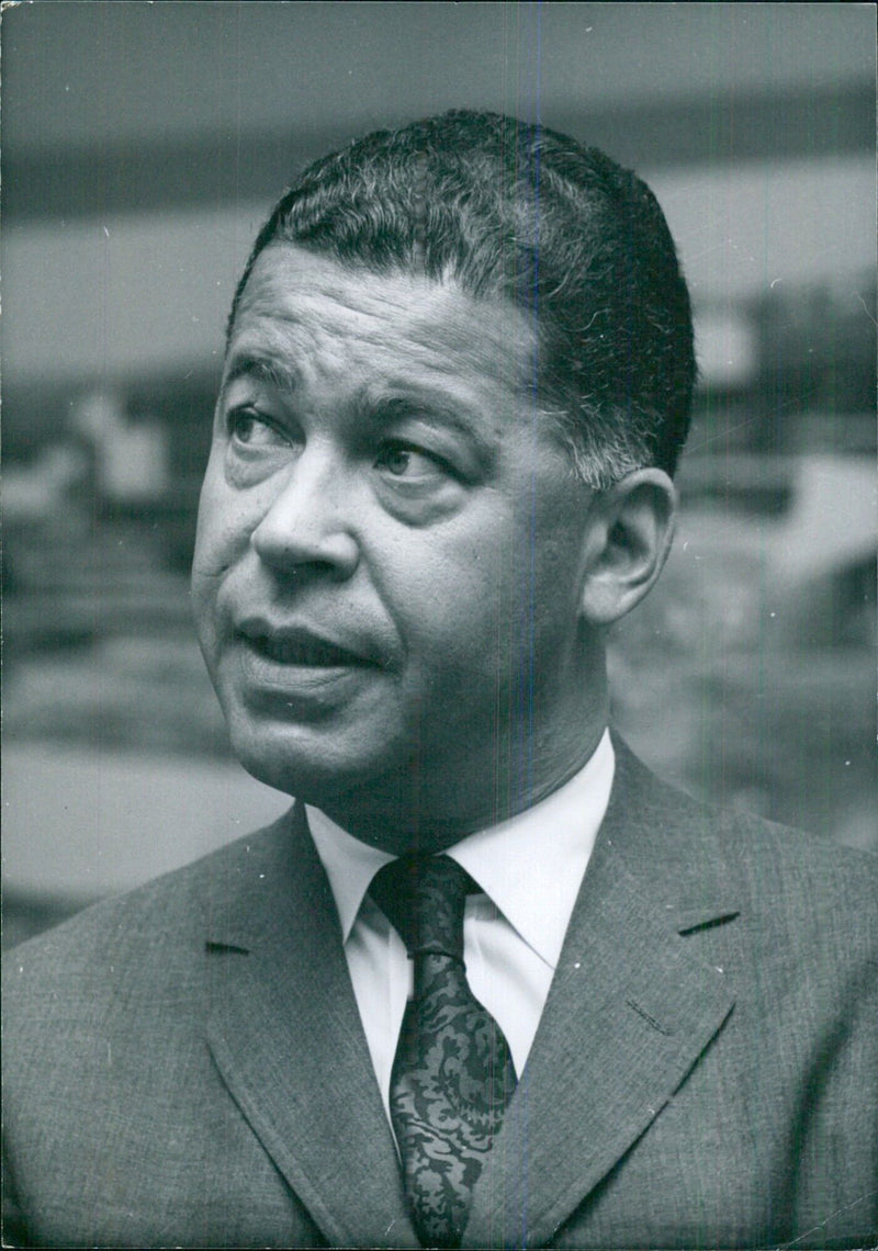 SENATOR EDWARD BROOKE - Vintage Photograph