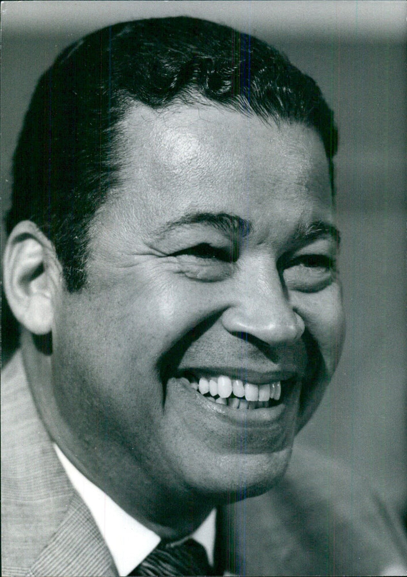 SENATOR EDWARD W BROOKE - Vintage Photograph