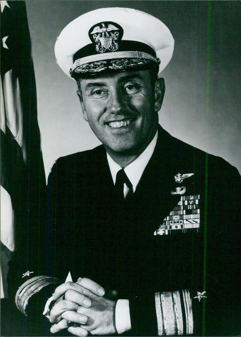 U.S. Service Chiefs: Rear-Adm. SYLVESTER R. FOLEY - Vintage Photograph