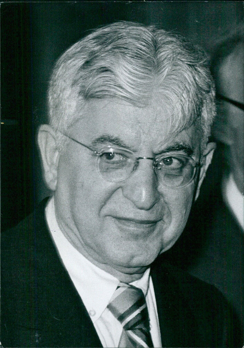 ARTHUR F. BURNS, Chairman of the Board of Governors of the Federal Reserve System - Vintage Photograph